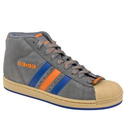 Male Pro Model Nba Suede Upper in Grey