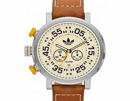 Adidas Mens Light Brown Indianapolis Chronograph