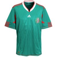 Adidas Mexico Home Shirt 2009/10 with Blanco 10 printing.