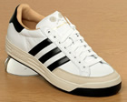 Nastase Super White/Indigo Leather Trainers