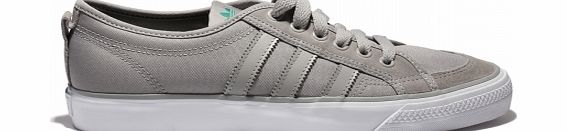 Adidas Nizza Lo Grey Canvas Trainers