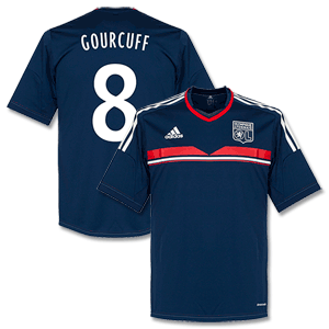 Adidas Olympique Lyon 3rd Gourcuff Shirt 2013 2014 (Fan