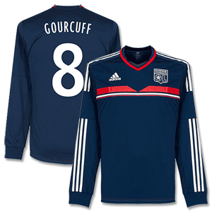 Adidas Olympique Lyon 3rd L/S Gourcuff Shirt 2013 2014