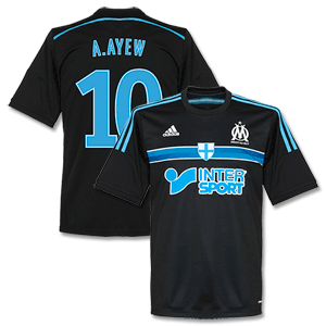 Adidas Olympique Marseille 3rd A.Ayew No.10 Shirt (Fan