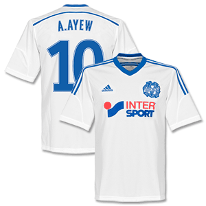 Adidas Olympique Marseille Home Ayew Shirt 2014 2015