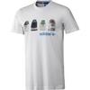 Adidas Mens Shoe Tab T-Shirts (White)