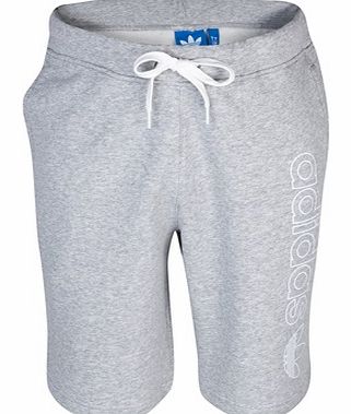 Originals Fleece Logo Short - Medium Grey