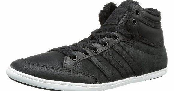 adidas Originals Mens Black/Black Plimcana Mid Top Trainers 10 UK