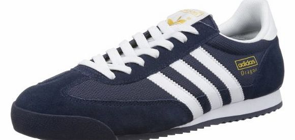 adidas Originals Mens Dragon Trainers G50919 New Navy/White/Metallic Gold 10 UK, 44.5 EU