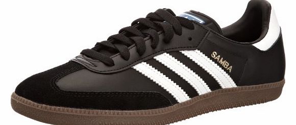 adidas Originals Mens Samba-0 Trainers G17100 Black/White/Gum 10.5 UK, 45 EU