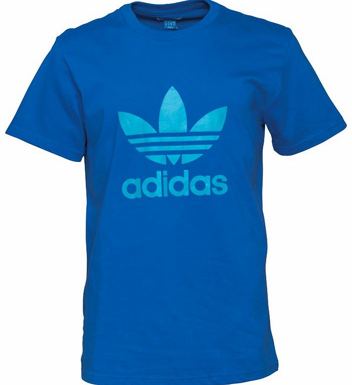 Mens Trefoil T-Shirt True Blue