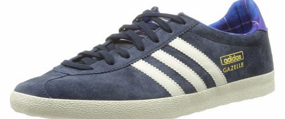 adidas Originals Womens Navy/White Gazelle Trainers 7 UK