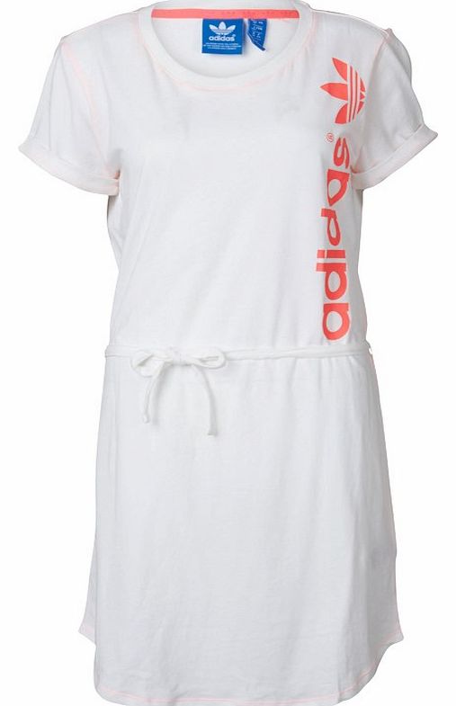 Womens T-Shirt Dress White