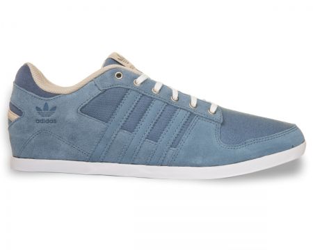 Adidas Plimcana Lo Light Blue/Cream/White Suede