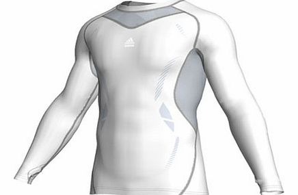  Techfit Long Sleeve Preparation Baselayer White