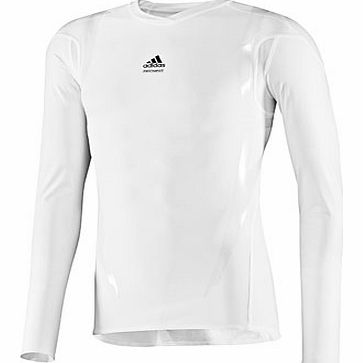  Techfit Powerweb L/S Tee White