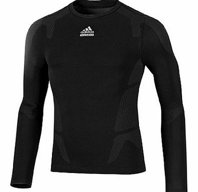  TECHFIT Seemless Compression LS Baselayer Black