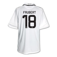 Adidas Real Madrid Home Shirt 2008/09 - Faubert 18.