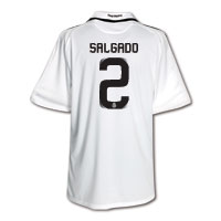 Adidas Real Madrid Home Shirt 2008/09 with Salgado 2.