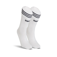 Real Madrid Home Socks 2009/10 - White/Dark Shale.