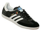 Adidas Samba Black/White WC Leather Trainers