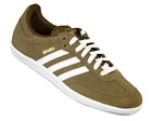 Adidas Samba Brown/White Suede Trainers