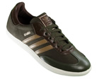 Adidas Samba Green/White Suede Trainers