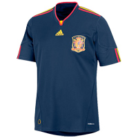 Adidas Spain Away Shirt 2010/11 with Fabregas 10