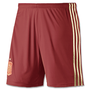 Adidas Spain Boys Home Shorts 2014 2015