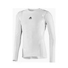 Tech Fit Powerweb White Long Sleeve Tee