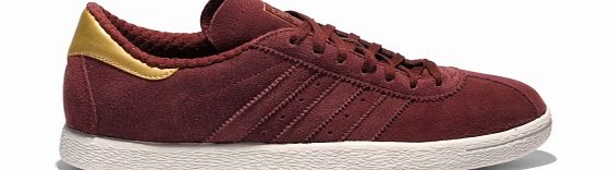 Adidas Tobacco Burgundy Suede Trainers