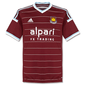 Adidas West Ham Home Shirt 2014 2015