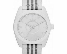 Adidas White Santiago Watch