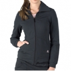 Womens Casual Track Top Black/Diva