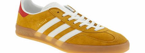 Adidas Yellow Gazelle Indoor Trainers