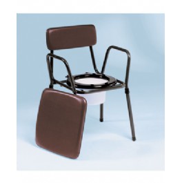 LIGHTWEIGHT COMMODE CHAIR