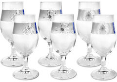 1/2 Pint Stemmed glasses, pack of 6