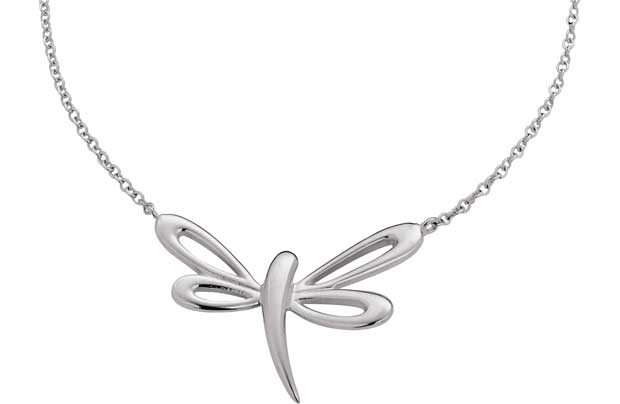 Sterling Silver Dragonfly Necklet