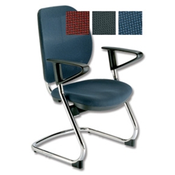 Adroit Lorraine Visitors Armchair Mesh Back