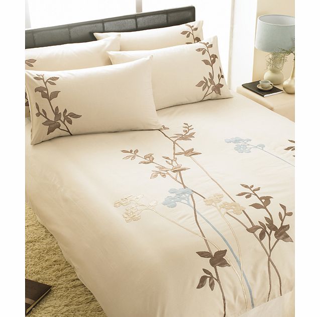 Riva Bowden Linen King Size Duvet Cover and 2