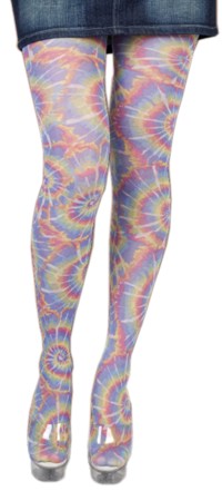 Adult Retro Printed Tights