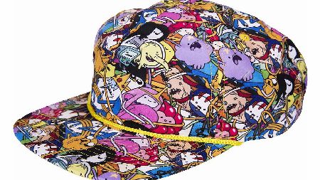 Adventure Time All Over Print Snap Back Baseball