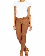 Tan super skinny leggings