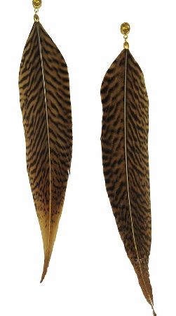 Air Earrings - Pheasant