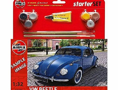 Airfix 1:32 Scale VW Beetle Starter Gift Set