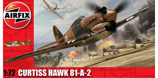 Airfix A01003 Curtis P-40B Tomahawk 1:72 Scale Series 1 Plastic Model Kit