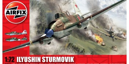 Airfix A02013 Ilyushin Sturmovik 1:72 Scale Series 2 Plastic Model Kit