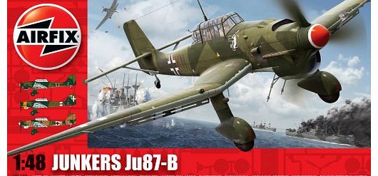 Airfix A05100 Junkers Ju-87B Stuka 1:48 Scale Series 5 Plastic Model Kit