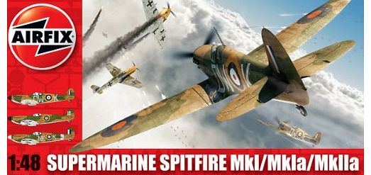 Airfix A05115A Supermarine Spitfire MkI 1:48 Scale Series 5 Plastic Model Kit