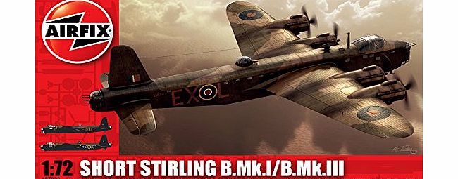 Airfix A07002 Short Stirling BI/III 1:72 Scale Series 7 Plastic Model Kit